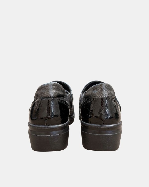 Sapatos Baixos Abertos Mulher Amarpies Preto 31031