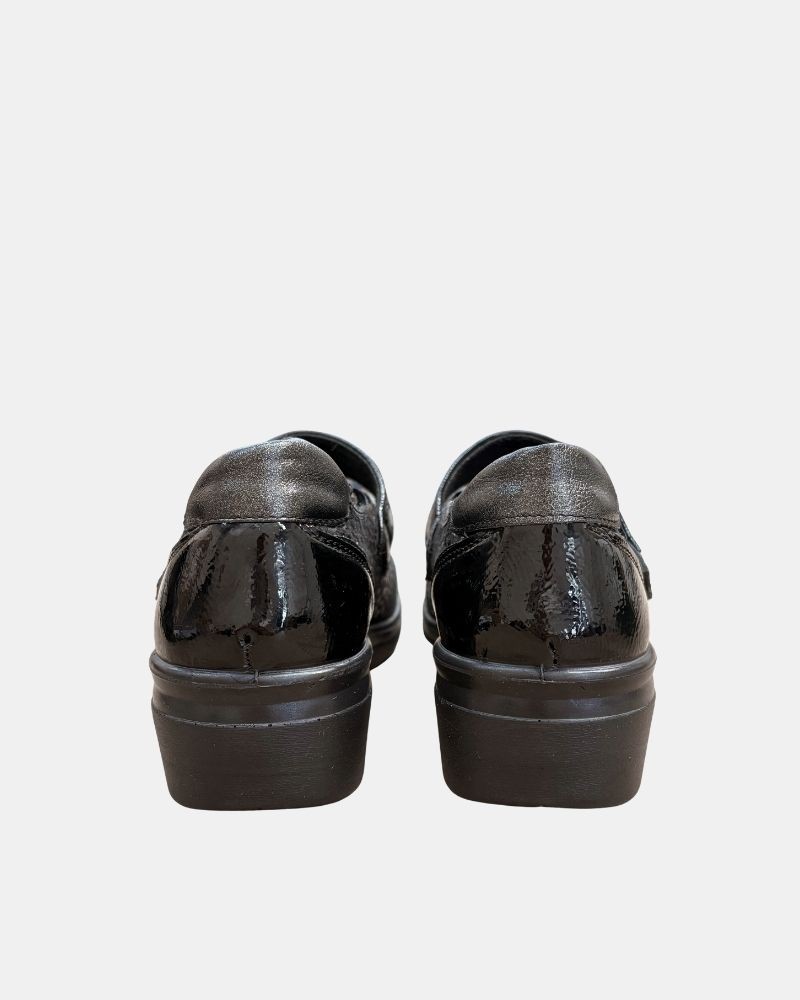 Sapatos Baixos Abertos Mulher Amarpies Preto 31031