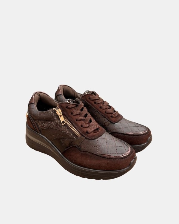 Sapatos Rasos Mulher Amarpies Castanho 31062