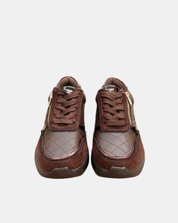 Sapatos Rasos Mulher Amarpies Castanho 31062