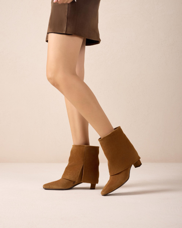 Botins Baixos Mulher Unisa Castanhos KOLBI BS