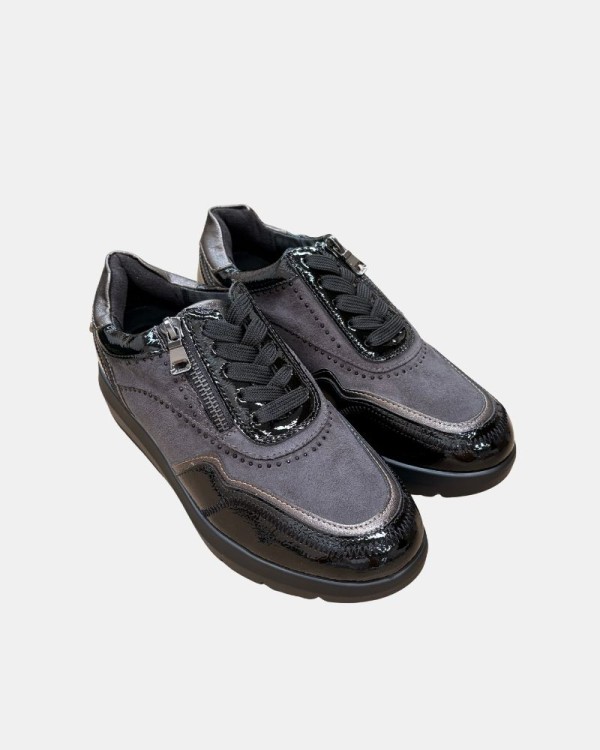 Zapatos Bajos Mujer Amarpies Negro 31044