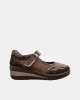 Sapatos Rasos Abertos Mulher Amarpies Taupe 31036