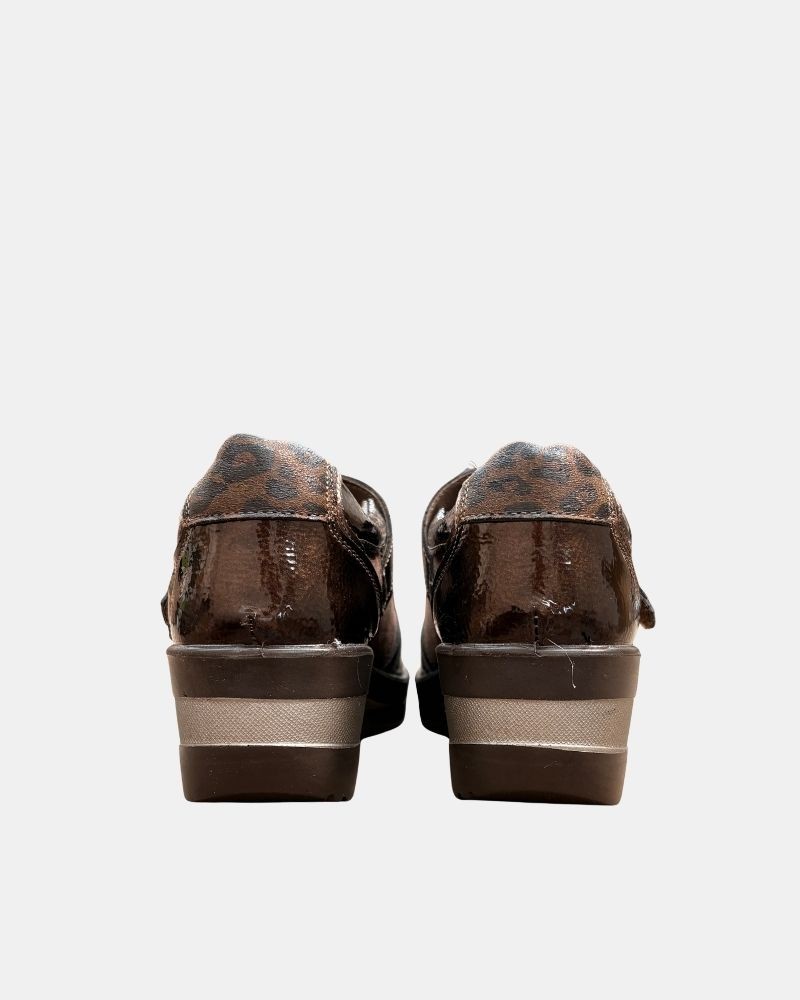 Sapatos Rasos Abertos Mulher Amarpies Taupe 31036