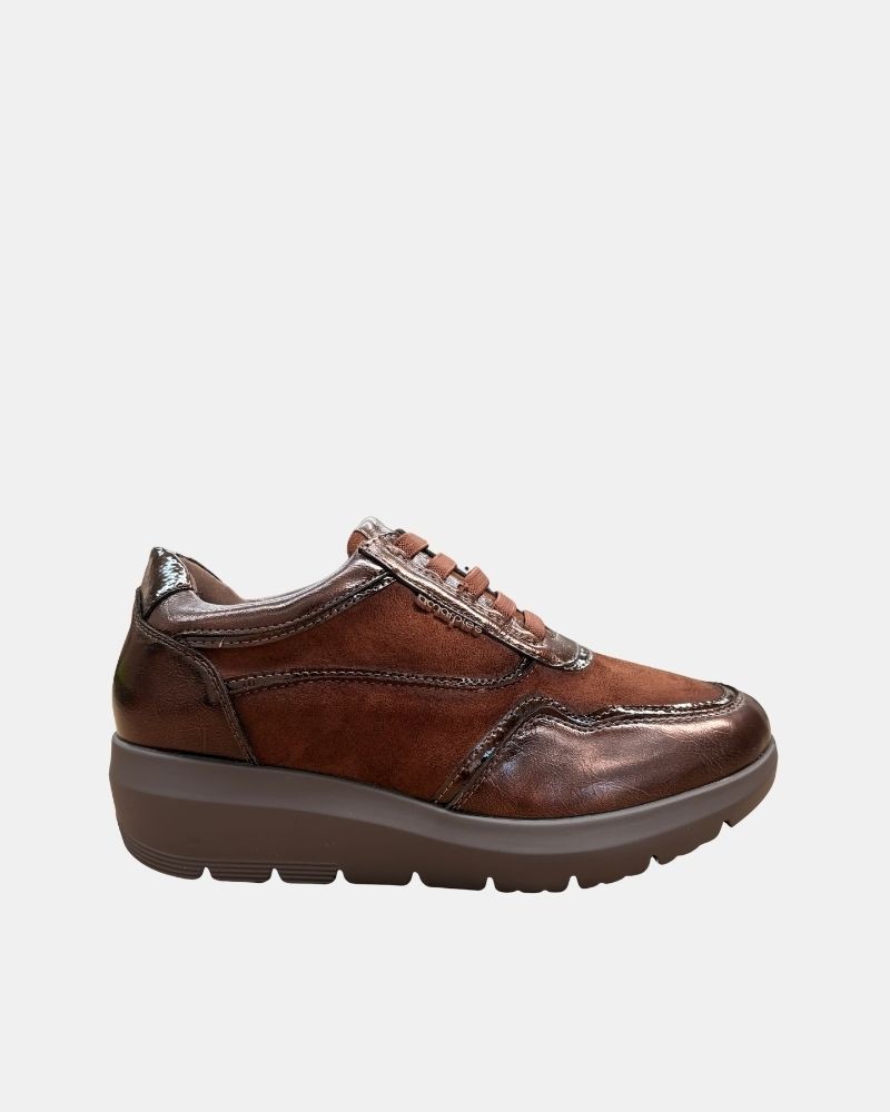 Sapatos Baixos Mulher Amarpies Bronze 31042