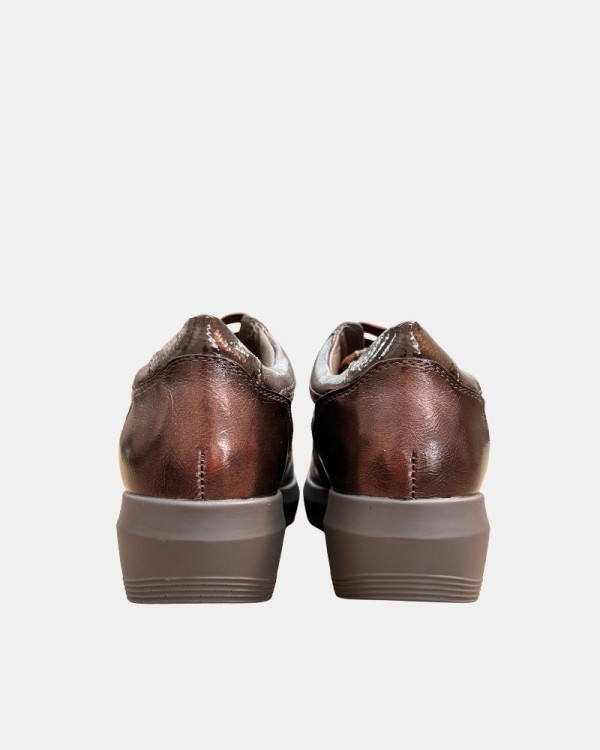 Sapatos Baixos Mulher Amarpies Bronze 31042