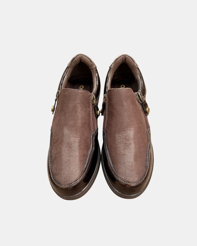 Sapatos Rasos Mulher Amarpies Castanho 31033