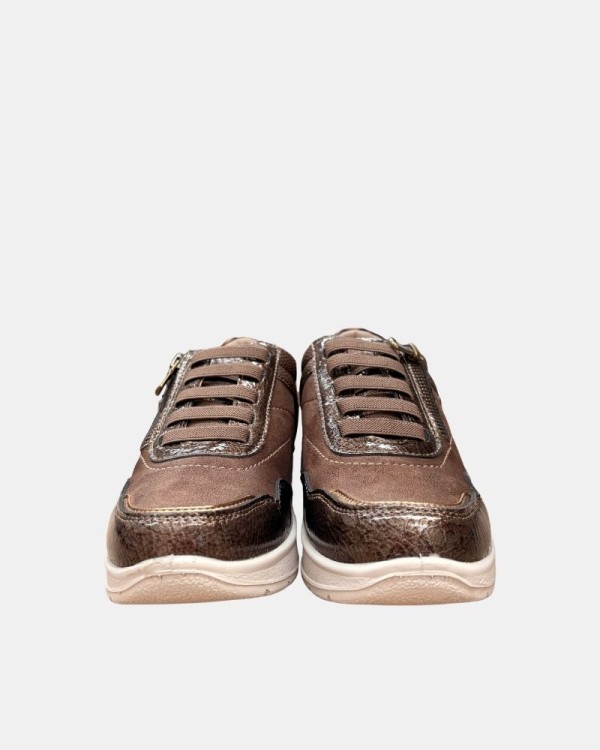 Zapatos Bajos Mujer Amarpies Taupe 31133