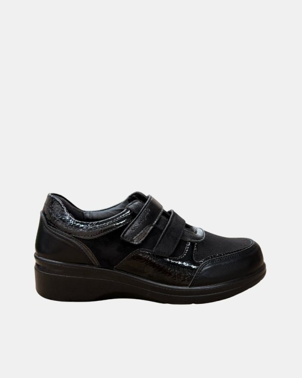Zapatos Bajos Mujer Amarpies Negro 31034