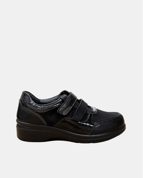 Sapatos Rasos Mulher Amarpies Pretos 31034