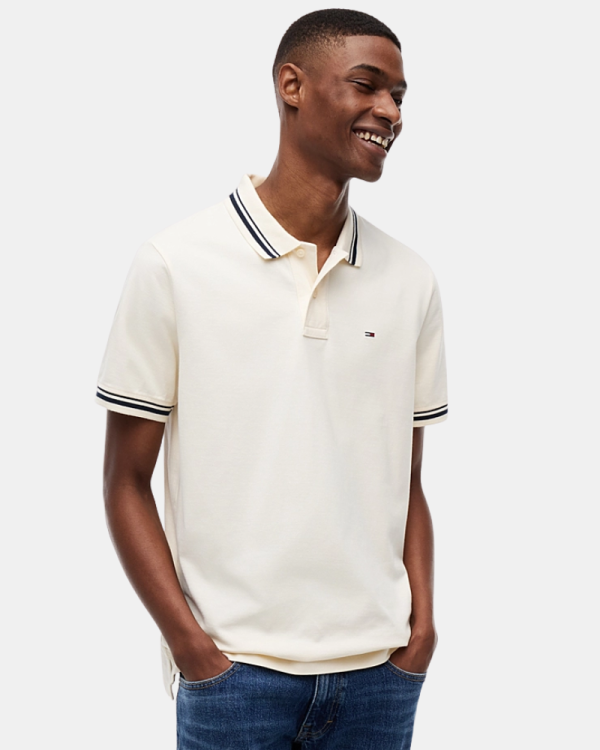 Camisetas Manga curta Homem TOMMY HILFIGER Bege DM0DM22700AEF