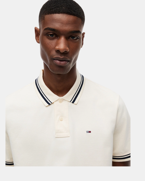 Camisetas Manga curta Homem TOMMY HILFIGER Bege DM0DM22700AEF
