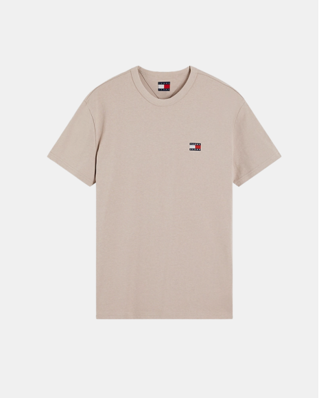Camisetas de manga curta para homem TOMMY HILFIGER Bege DM0DM20322PKE
