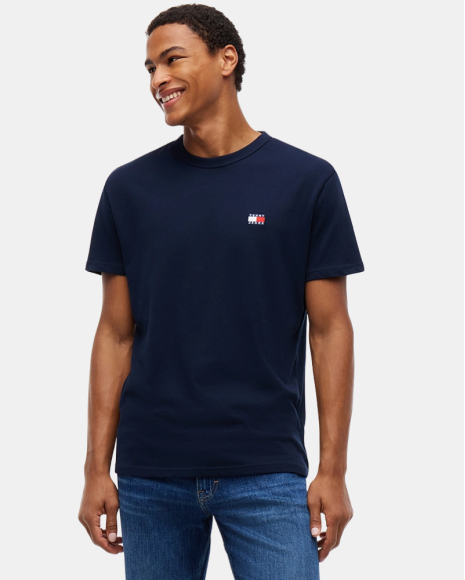 Camisetas de manga curta para homem TOMMY HILFIGER Azul DM0DM20322C1G