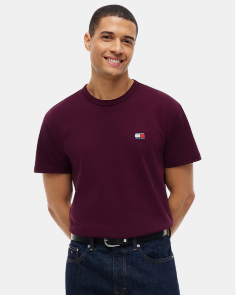 Camisetas Manga curta Homem TOMMY HILFIGER Vermelho DM0DM20322V11