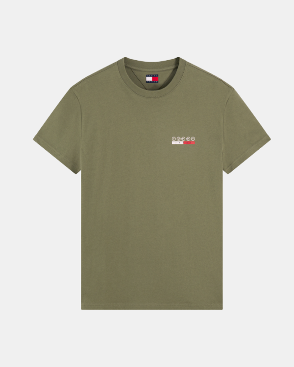 Camisetas Manga corta Hombre TOMMY HILFIGER Verde DM0DM23716M04