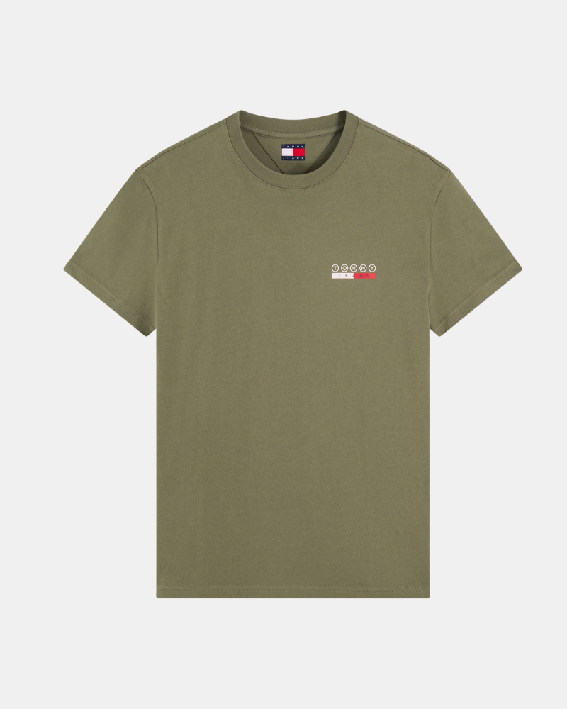 Camisetas Manga corta Hombre TOMMY HILFIGER Verde DM0DM23716M04