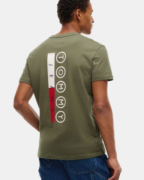 Camisetas Manga corta Hombre TOMMY HILFIGER Verde DM0DM23716M04