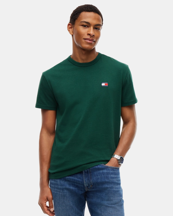 Camisetas Manga corta Hombre TOMMY HILFIGER Verde DM0DM20322MBM