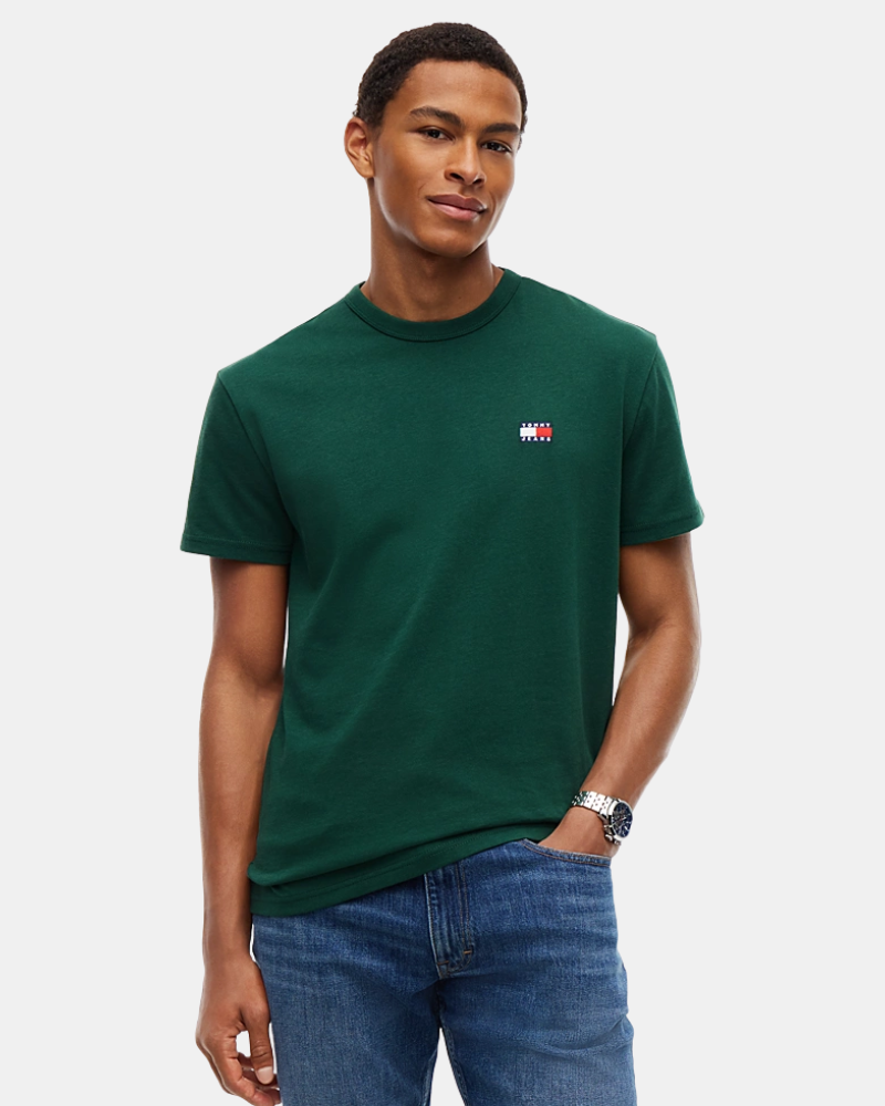 Camisetas Manga corta Hombre TOMMY HILFIGER Verde DM0DM20322MBM