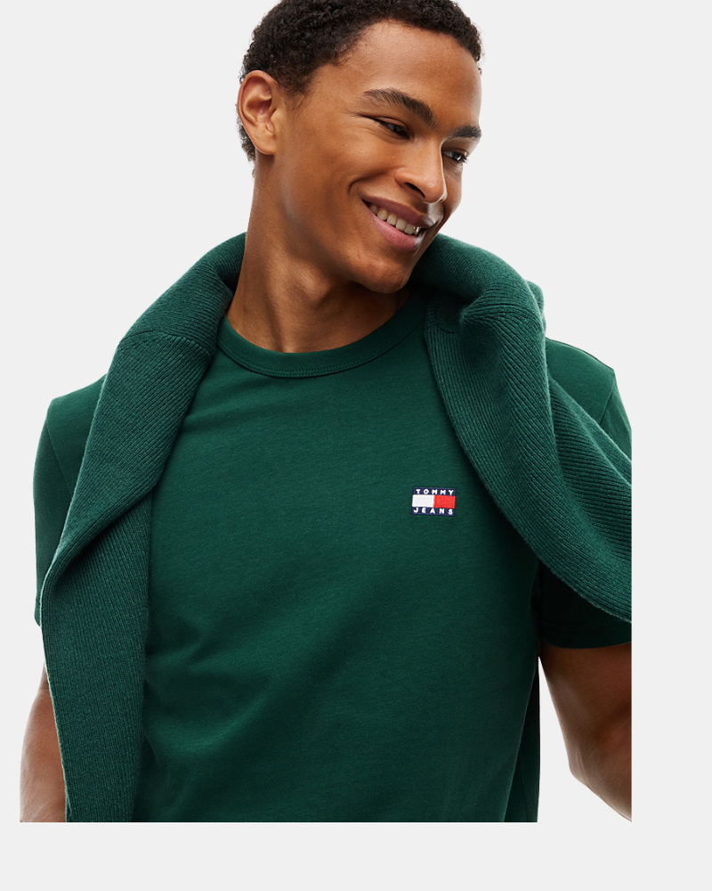 Camisetas Manga corta Hombre TOMMY HILFIGER Verde DM0DM20322MBM