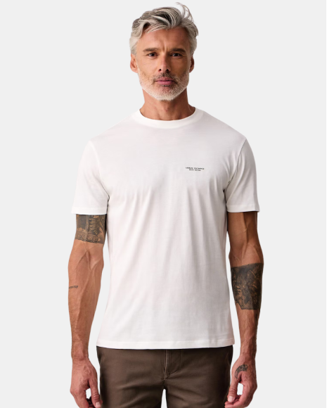 T-shirts de manga curta para homem ARMANI EXCHANGE Branco XM003038 AF10356