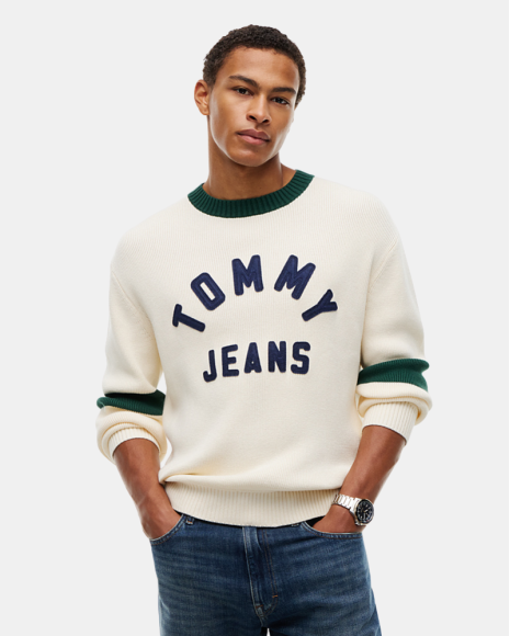 Camisola de manga comprida Homem TOMMY HILFIGER Bege DM0DM23567AEF