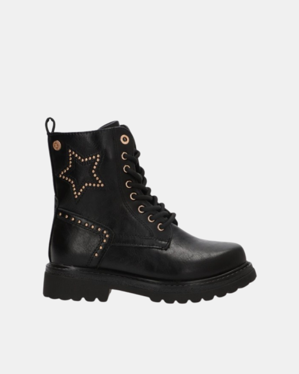 Botins Botas Militares Infantil XTI Preto 154121
