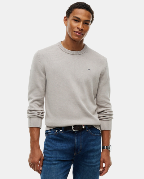 Camisola de manga comprida para homem TOMMY HILFIGER Bege DM0DM21787PKE