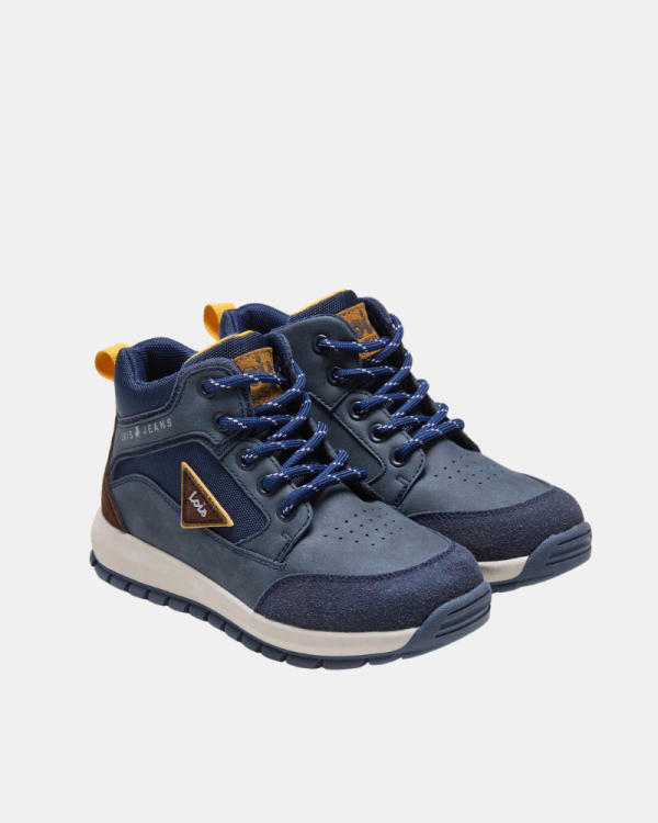 Botas escolares infantis LOIS azuis 63330