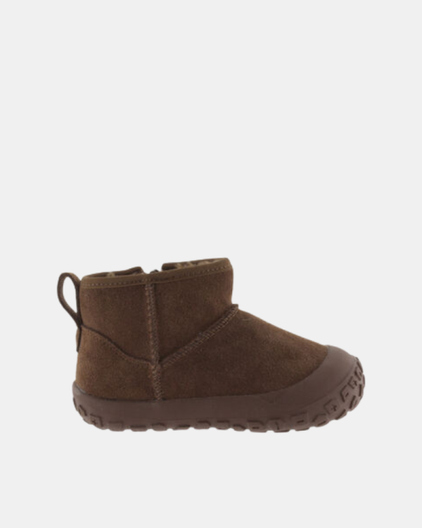 Botins Botas Barefoot Infantil VICTORIA Castanho 1350100
