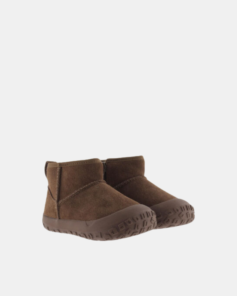 Botins Botas Barefoot Infantil VICTORIA Castanho 1350100