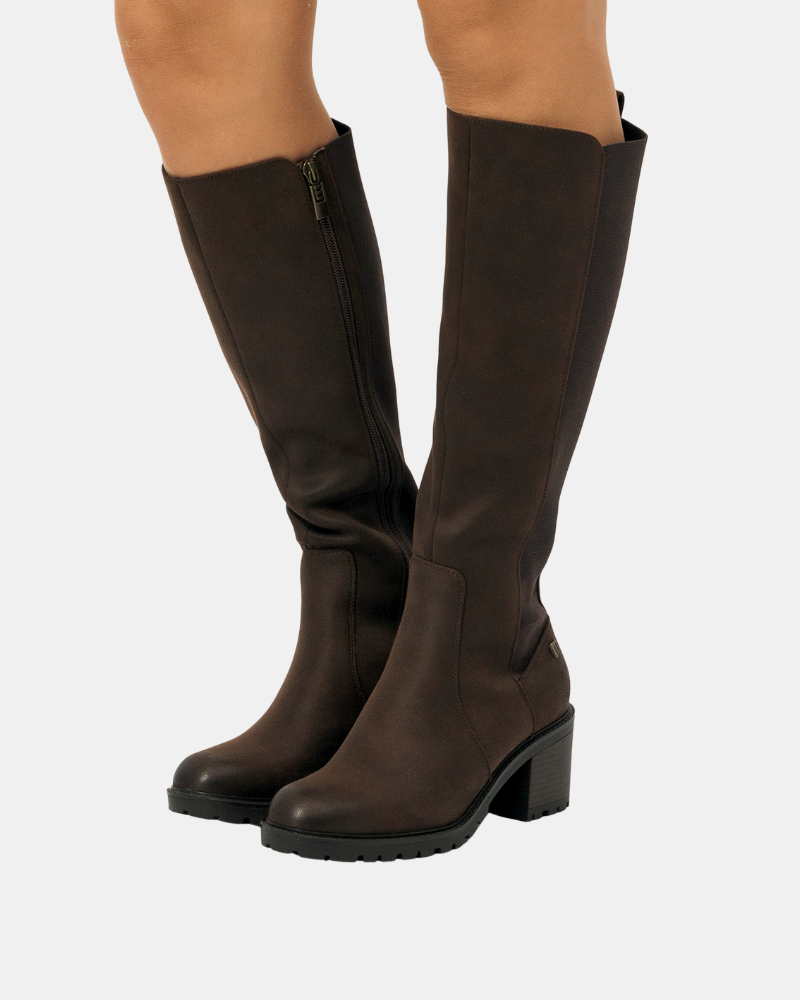 Botas Altas Mujer MUSTANG Marrón 51992