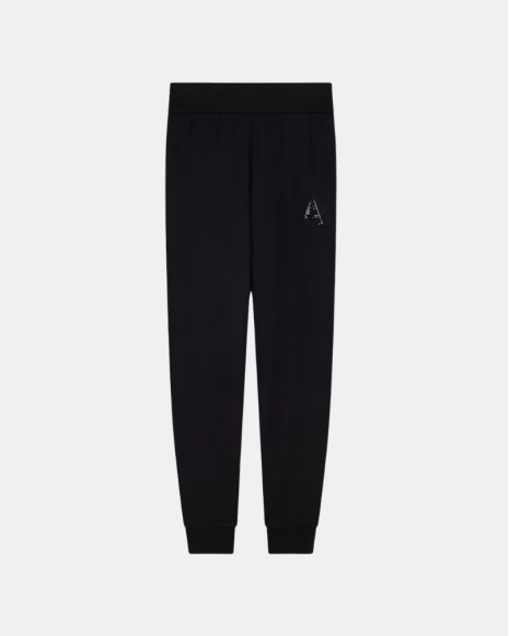 Pantalones Largos Chándal Mujer ARMANI EXCHANGE Negro XW002862 AF13397