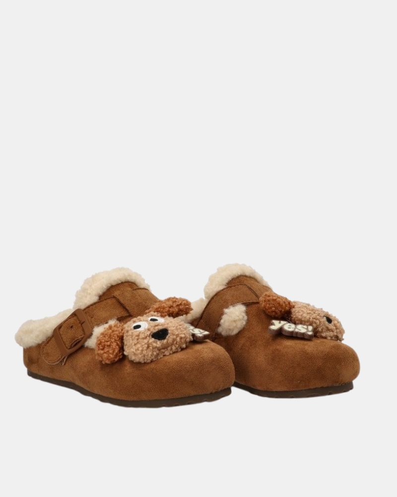 Sandalias Zuecos Infantil XTI Marrón 154181