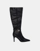 Botas altas de festa para mulher XTI pretas 146466