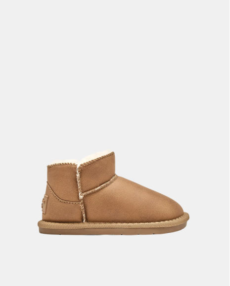 Botines Botas Australianas Barefoot Infantil Conguitos Marrón COSH327015