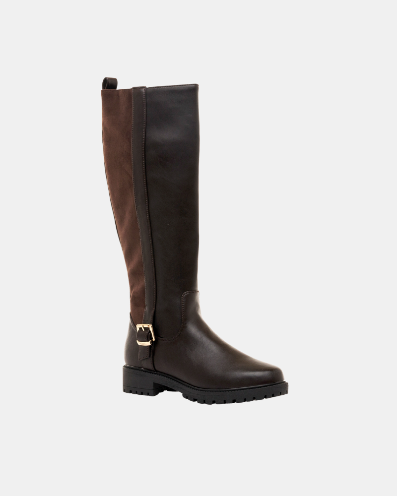 Botas Altas Mujer MUSTANG Castanhas 56259
