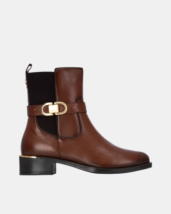 Botins Baixos Mulher CARMELA Castanho 164008