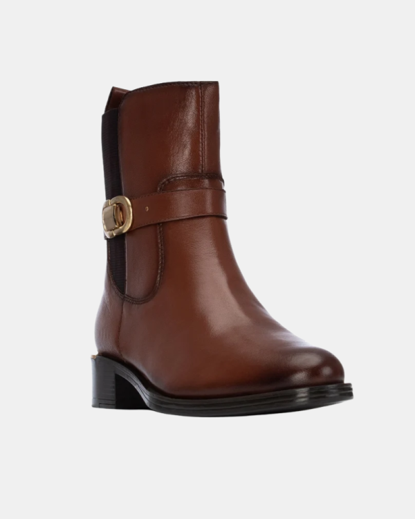 Botins Baixos Mulher CARMELA Castanho 164008