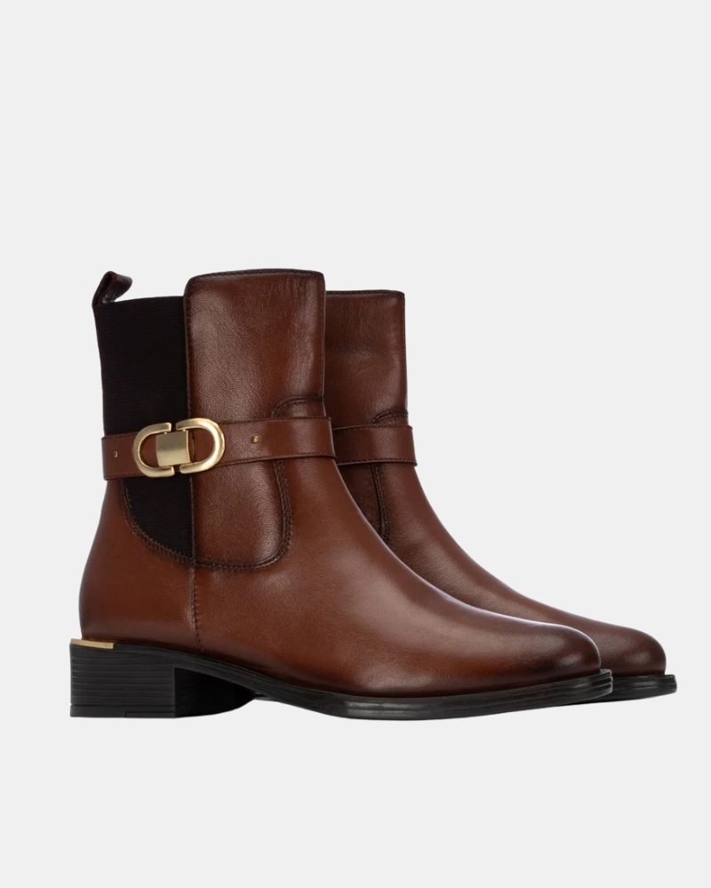 Botins Baixos Mulher CARMELA Castanho 164008