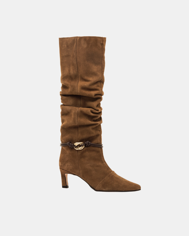 Botas Altas Mulher MUSTANG Castanhas 55992