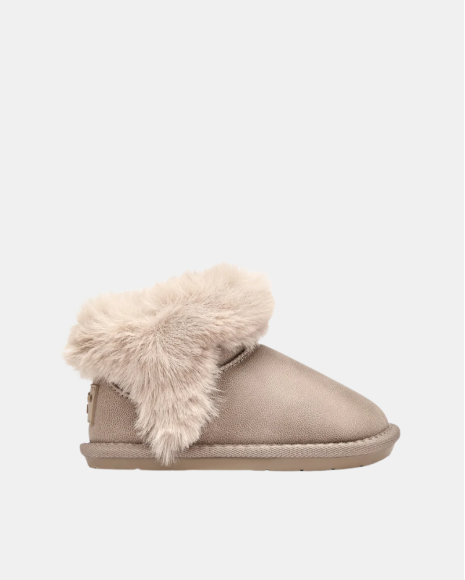Botines Botas Australianas Barefoot Infantil Conguitos Taupe COSH 327 017