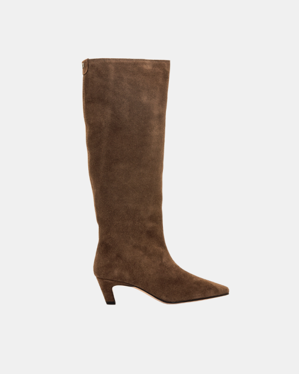Botas Altas Mulher MUSTANG Taupe 55996