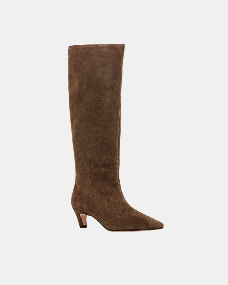 Botas Altas Mulher MUSTANG Taupe 55996