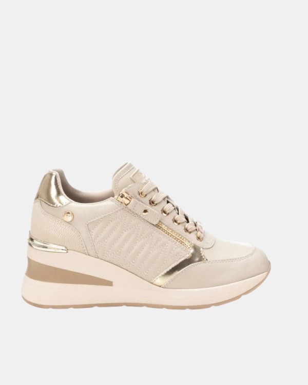 Sapatilhas Baixas Mulher XTI Bege 143071