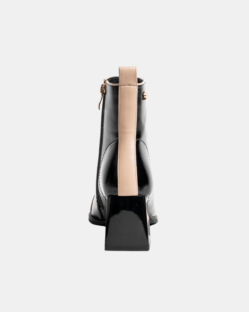 Botins Baixos Mulher RockAway Pretos 84658