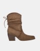 Botins Altos Mulher REFRESH Taupe 176255