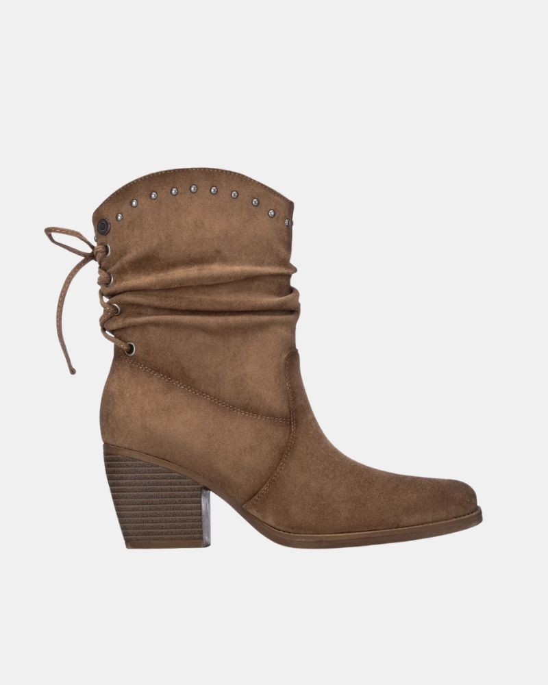 Botins Altos Mulher REFRESH Taupe 176255