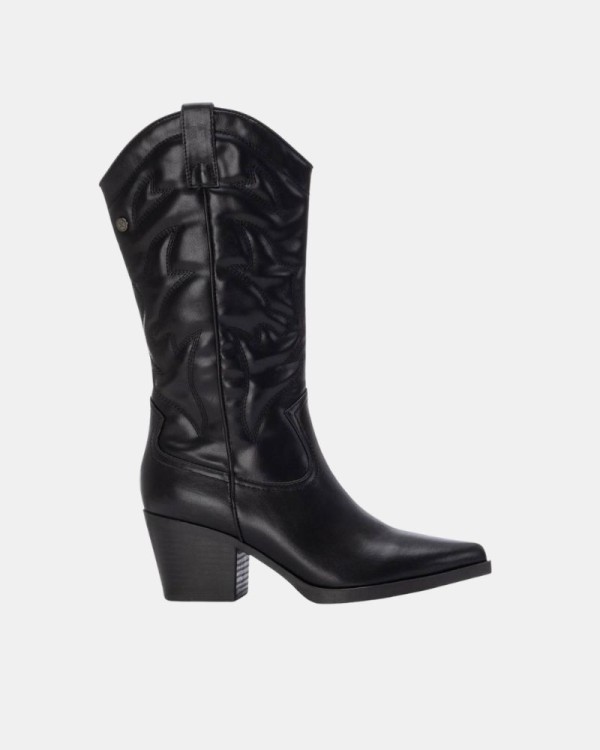 Botas Altas Cowboy Mujer XTI Negro 144306
